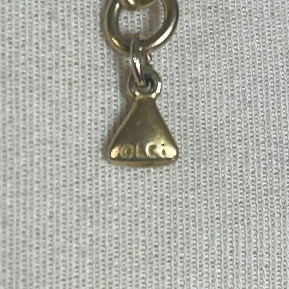 OLCI Vintage Heart Beaded Gold Tone necklace